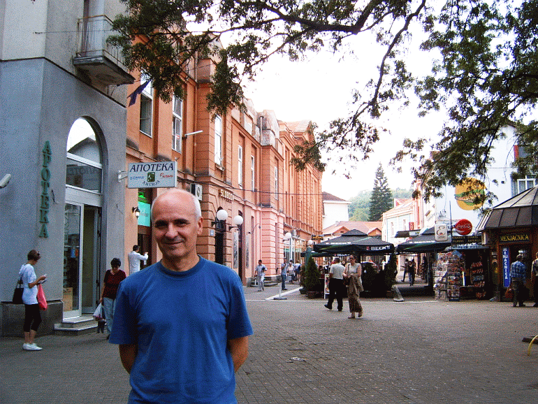 Vrnjacka Banja, downtown