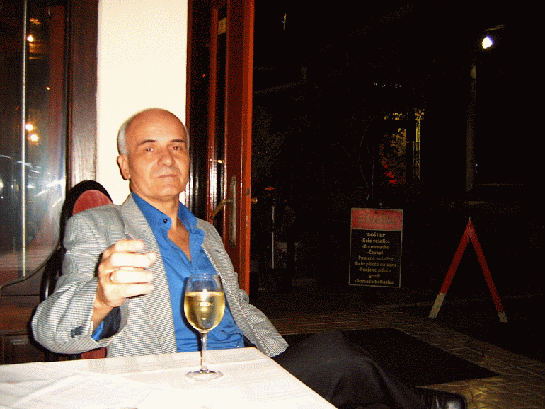 Conference Supper - Breza Restaurant, at last - silence, out of the strong music